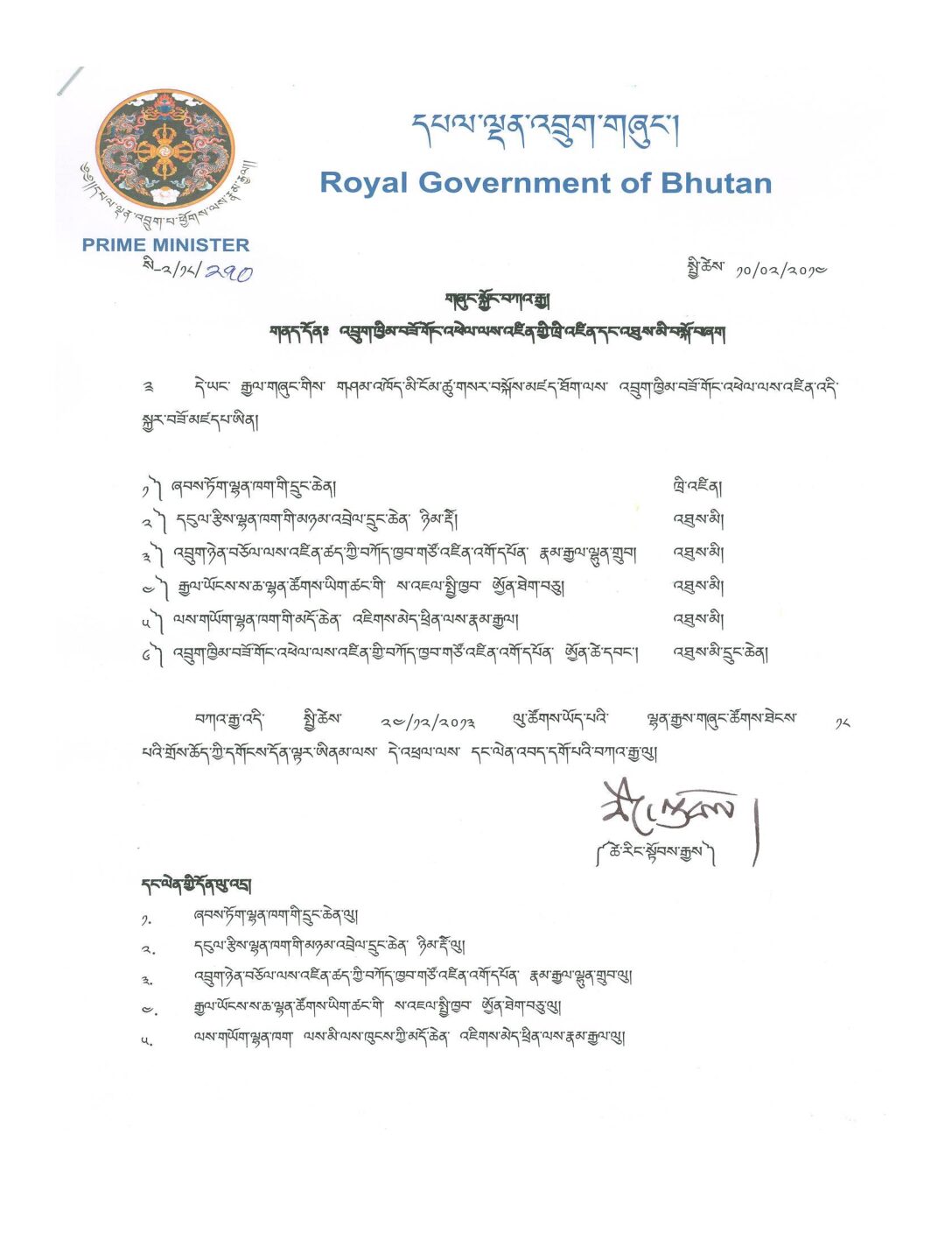 Appointment of Chairperson and Members of National Housing Development Corporation